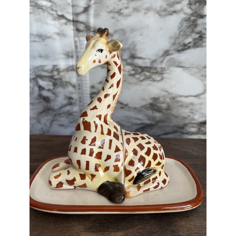 Giraffe 3pc Salt & Pepper Shaker with Tray